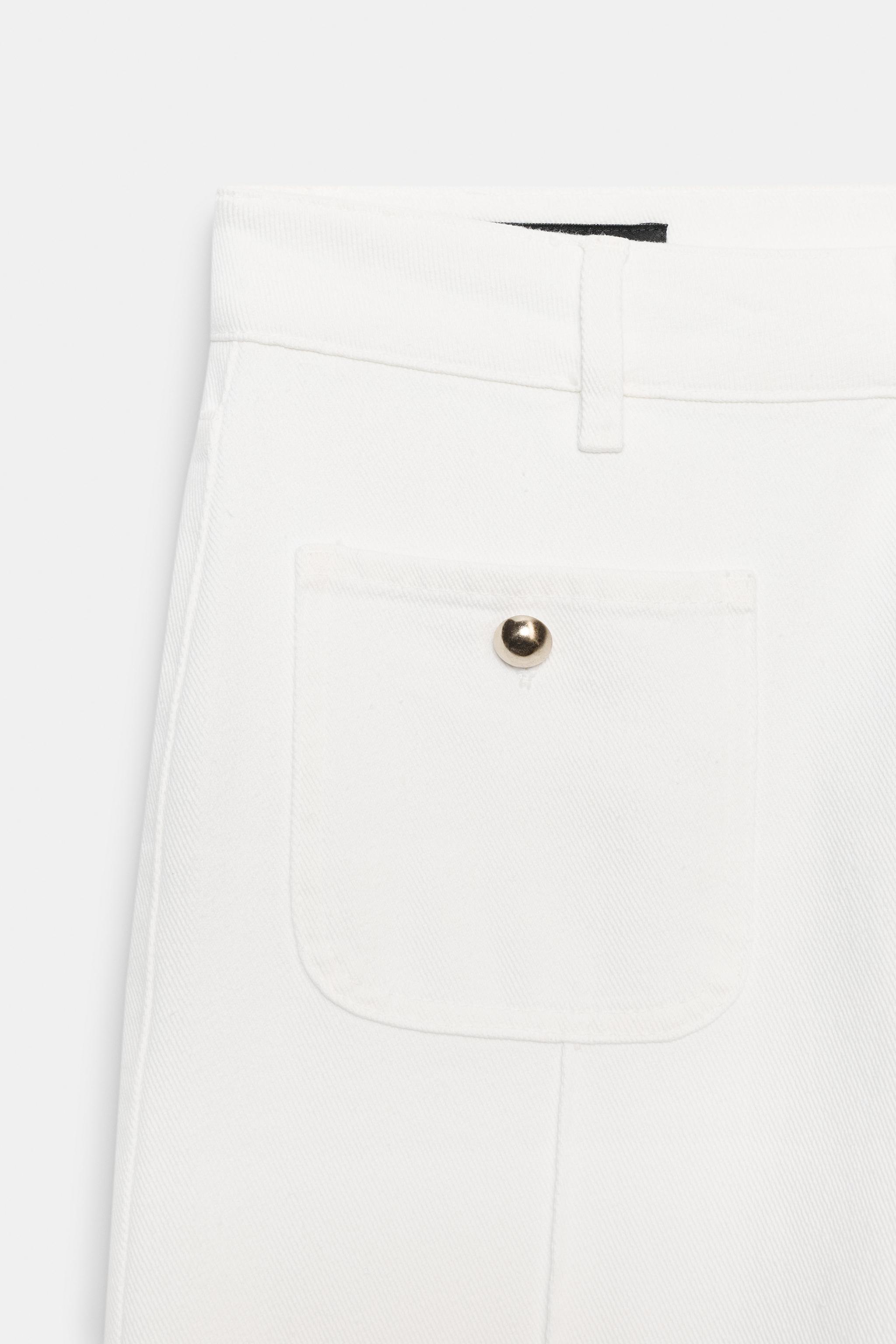 JEAN Z1975 JUPE-CULOTTE TAILLE HAUTE
